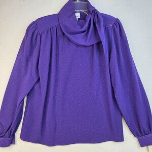 80s Gailord Blouse Size 8 whimsigoth retroglam careerchic vintage deadstock usa